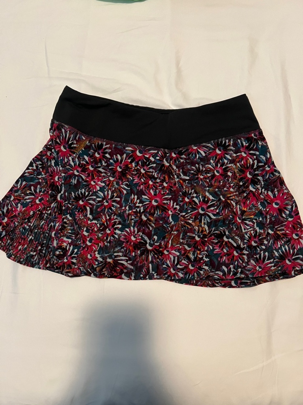 lululemon athletica Floral Circle Skirt in Black, Pink, Teal